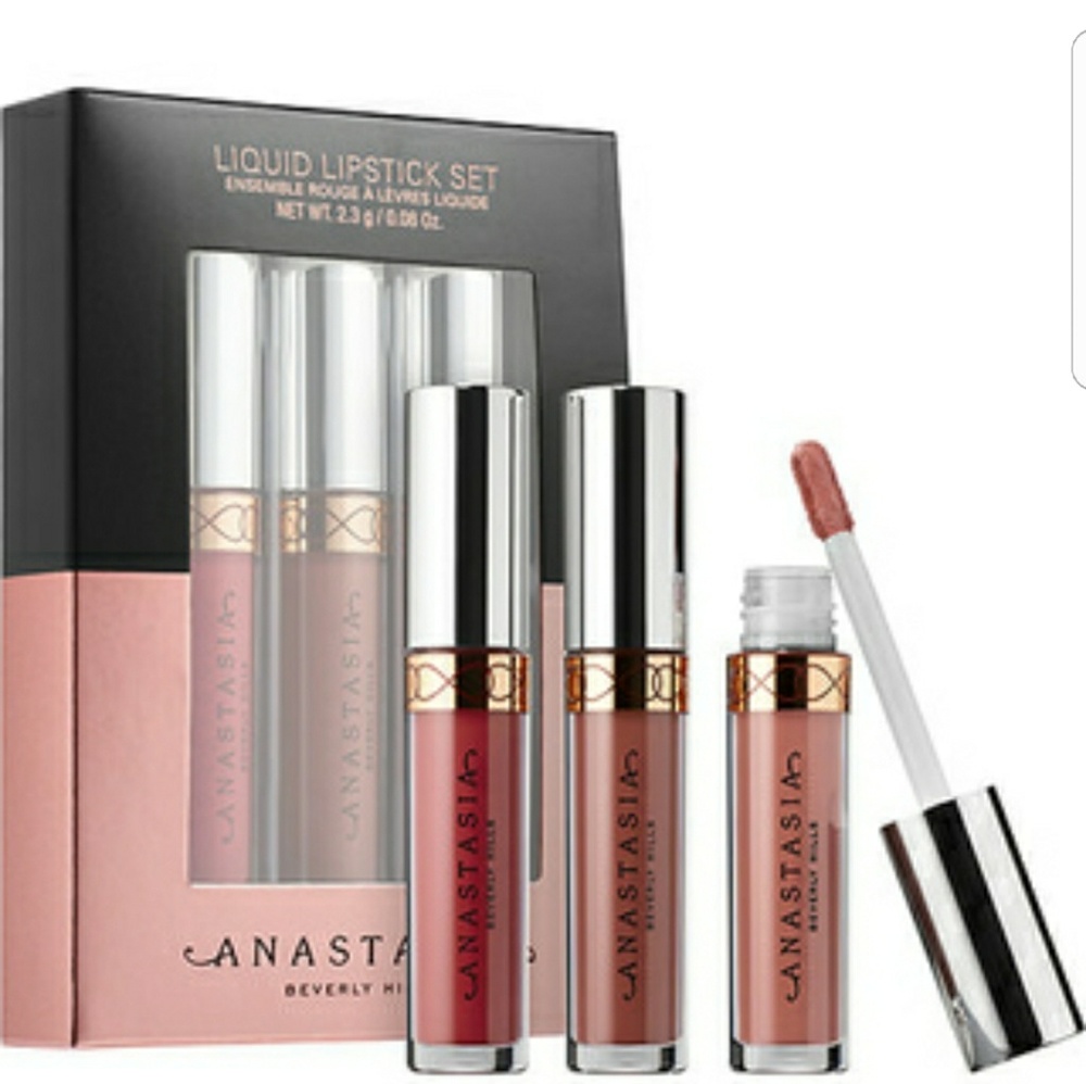 💋***SOLD***ANASTASIA LIQUID LIPSTICK TRIO SET